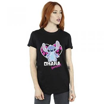 Camiseta Lilo y Stitch Ohana Forever para Mujeres