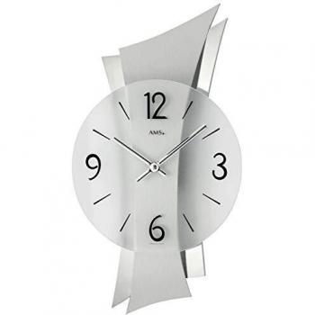 AMS Wanduhr Quarz 63 x 32 x 18 cm