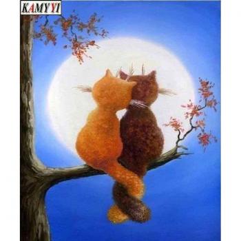 Décor Murale Chat Étoilé