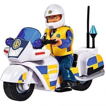 Simba 109251092 Sam Polizia pompiere, con personaggio Malcolm, con accessori, Staffel 12, dai 3 anni in su