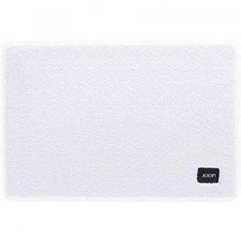 Joop! Badteppich Basic Weiß (Polyamid) – 001, 70 × 120 cm