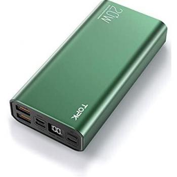 TOPK Portable Charger with 3 Outputs & 3 Inputs