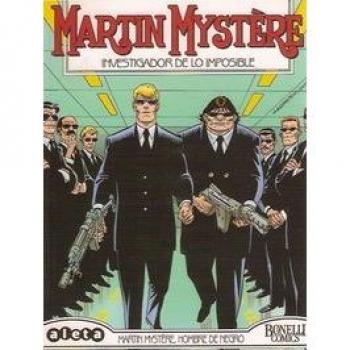 Martin Mystère 23, Martin Mystère, hombre de negro