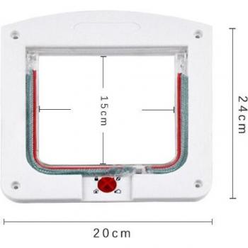 Dog and Cat Microchip Flap Door