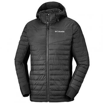 Powder Pillow Hybrid Jacke für Herren – Columbia Schwarz XL
