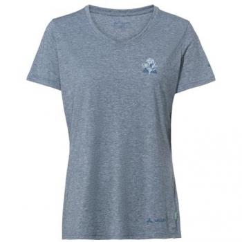 Vaude Donna T-Shirt Skomer Print III – Blu (42)