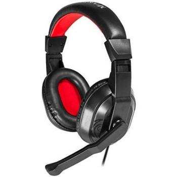 Mars Gaming MRH0 Auriculares Gaming con Micrófono Negro