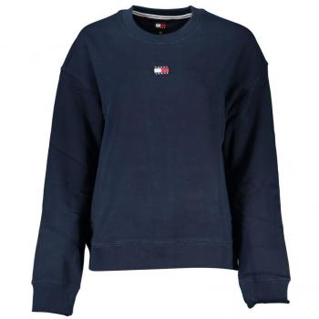Tommy Jeans Felpa Navy Rosso Bianco