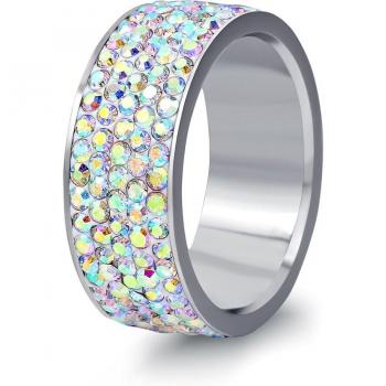 NIBA 5 Row Crystal Ring for Women