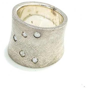 Bague Élégance Argenteuse Demaria – Série DMAN4051197BR12 – Tailles 12 – Brillance Argenté