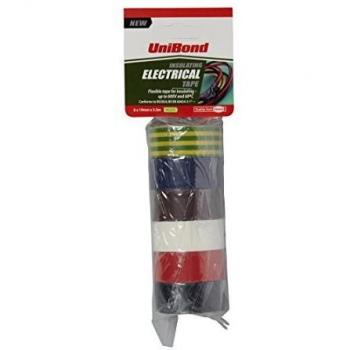UniBond Duct Tape in Yellow/Green, Black White Blue Red and Brown