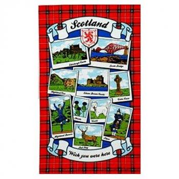 Scotland Scene Tea Cloth