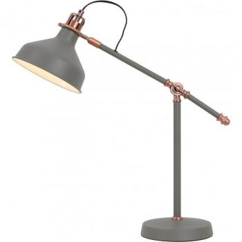 Ácido 1 Lámpara Regulable Mesa Gris Arena 72 cm