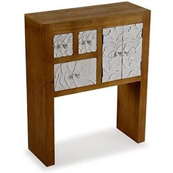 Table d’appoint Terrasse Versa – 3 tiroirs & 2 poubelles intégrées