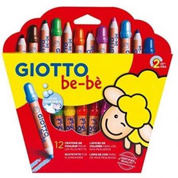 GIOTTO Lápices de colores GIOTTO Be-Bè Multicolor 12 Piezas