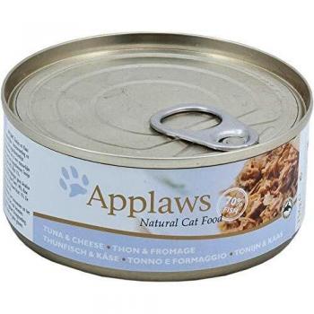 Applaws tonijnfilet met kaas in blik 156 gram