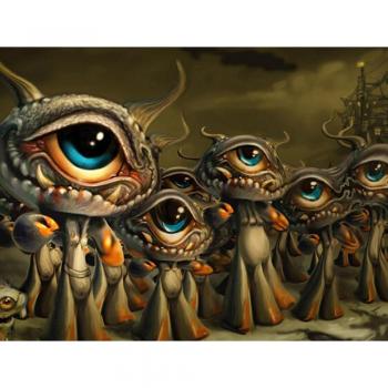 Monster Eyes 5D Diamond Mosaic Craft