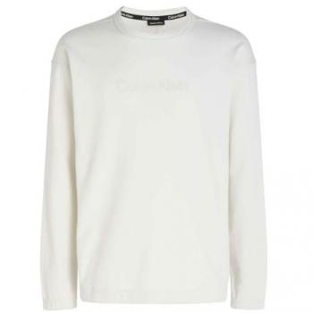 CK Mittleres Logo Sweatshirt Weiß XL
