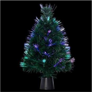 Arbusto Luminoso in Fibra Ottica 45 cm, 3 LED, Alimentazione a Batteria – Feeric Lights