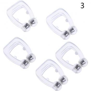 Dispositif Clipple 3 Pcs – Arrêt de Ronflement Pince‑Nez Silicone
