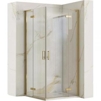 HUGO GOLD BRUSH 80X80 – CABINA DOCCIA REA