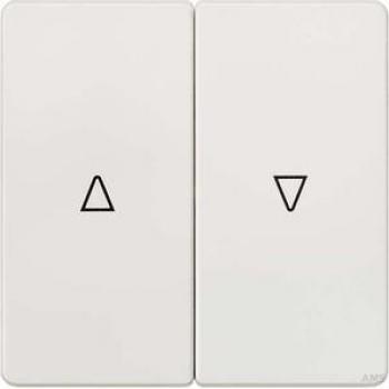 Siemens Schalterprogramm Abdeckung Jalousie-Schalter/-Taster Delta Weiß 5TG6214