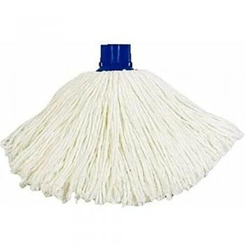 Fregona blanca de microfibra con máxima absorción