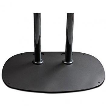 Large B-Tech Floor Base for Monitors – BT4002/B, Black – 890x610x12 mm