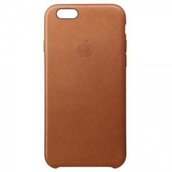 Leder-Case iPhone 6s Plus, Farbton Sattelbraun