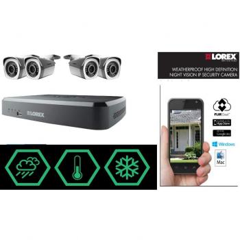 2TB PoE CCTV Pack – 1080p HD, 8‑Channel, 4 Bullet Cameras
