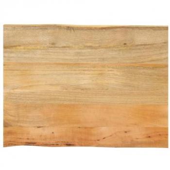 Surface de travail live edge manguier 70×60 cm
