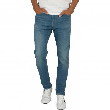 Levi's Men's 512 Tape Slim Leg Denim Jeans Leaf Clover Adv Flex Fabric, Blue Wash, Waist 36 Inseam 34