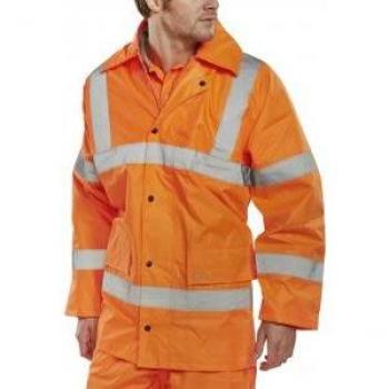 Beeswift Lightweight EN471 Jacket Orange 4XL TJ8OR4XL