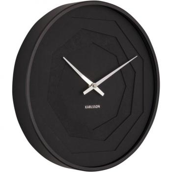 Orologio rotondo silenzioso in legno 30 cm