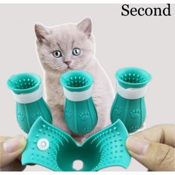 Grooming Foot Covers for Cats
