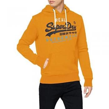 Sweat-Shirt À Capuche Superdry VL Authentic Tri, Jaune