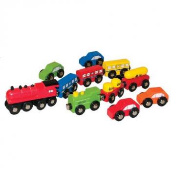 Woodyland: 2 treni, 5 vagoni, 4 macchine