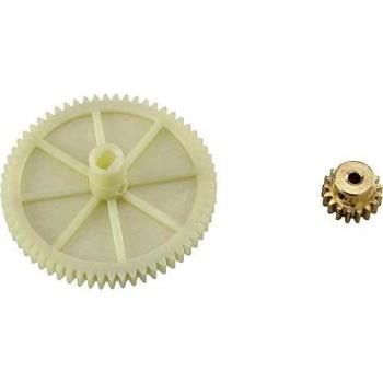 Pièce de rechange Roue dentée principale 62 dents, pignon de moteur 17 dents Reely 0015+0088