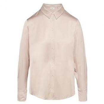S.Oliver BLACK LABEL Relaxed Fit Blusentop in Satin-Optik