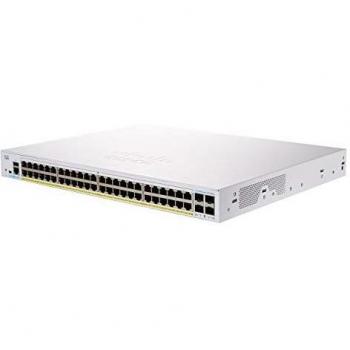 Cisco cbs350-48p-4x-eu switch di rete gestito l2-l3 gigabit ethernet 10-100-1000 argento