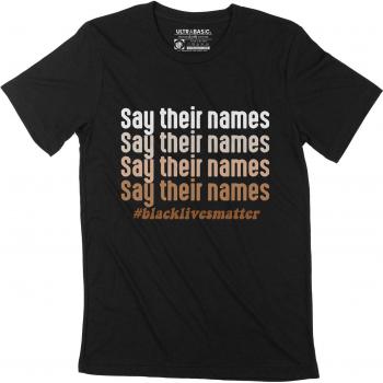 Camiseta Hombre Vidas Negras Importan Retro