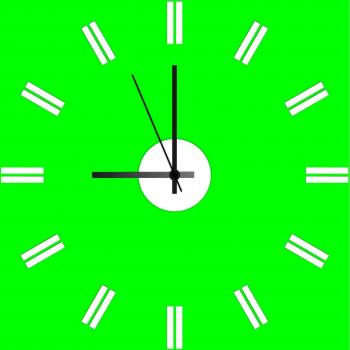 Reloj decorativo de pared 3D acrílico