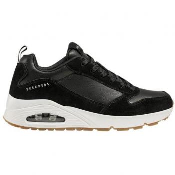 Sneakers Skechers Uno Stacre 43 Bianco e Nero