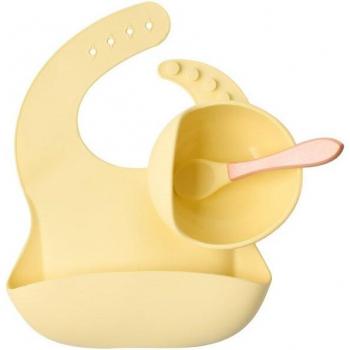 Freundliches Silikon-Lätzchen-Set