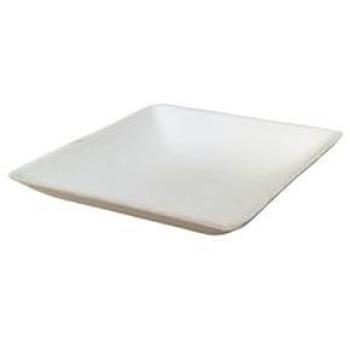 Mini Assiette Carrée en Pulpe de Cellulose pour Finger Food 6,5x6,5 cm