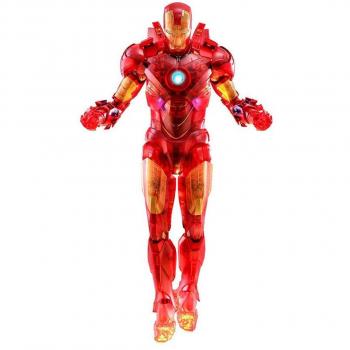 Figurine de collection Hot Toys Iron Man Mark IV holographique 30 cm Avengers