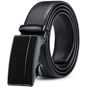 Belt “Sombra Metálica” de Cuero Imitación para Hombre