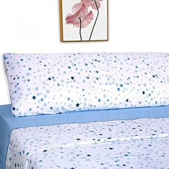 MERCURY TEXTIL – Juego de Sábanas para Cama de 135 cm