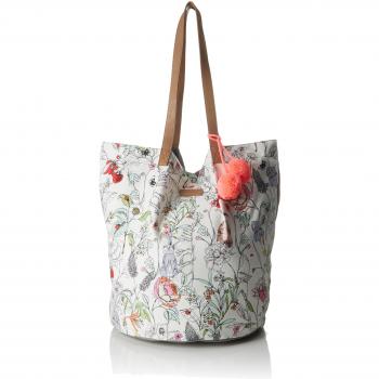 CODELLO Damen‑Handtasche „Weiß“ 38×55×44 cm – Off‑White Edition