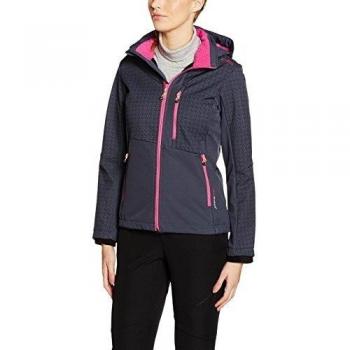 Chaqueta Capucha Asfalto 42F Mujer